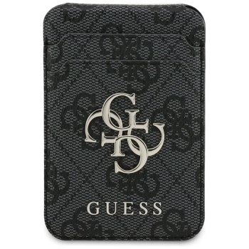 Guess Bundle Pack MagSafe 4G - Zestaw etui + portfel MagSafe do iPhone 17 Pro (czarny)