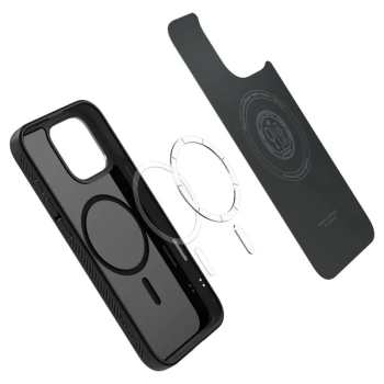 Spigen Liquid Air T Mag MagSafe - Etui do iPhone 16 Pro Max (Matte Black)