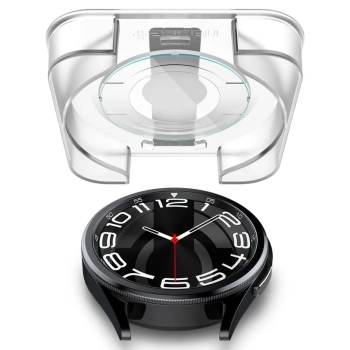 Spigen GLAS.TR EZ FIT 2-Pack - Szkło hartowane do Samsung Galaxy Watch 6 Classic 43 mm (2 szt)