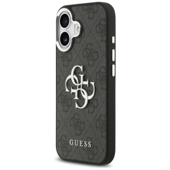 Guess 4G Big 4G Classic Logo - Etui iPhone 17 (czarny / srebrny)