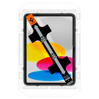 Spigen GLAS.TR EZ FIT - Szkło hartowane do Apple iPad 11” (2025) / 10.9