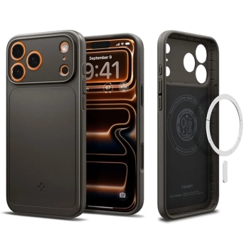 Spigen Thin Fit Mag MagSafe - Etui do iPhone 17 Pro Max (Gunmetal)