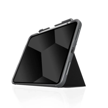 STM Dux Plus - Etui pancerne iPad 11" (2025) / 10.9" (2022) MIL-STD-810G z uchwytem Apple Pencil (Black) wersja EDU/COM