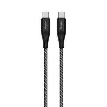 Energizer Ultimate - Kabel połączeniowy USB-C do USB-C 100W 2m (Czarny)