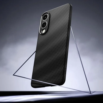 Spigen Liquid Air - Etui do Samsung Galaxy S25 Edge (Matte Black)
