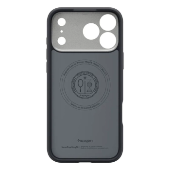 Spigen Nano Pop Mag MagSafe - Etui do iPhone 17 Pro Max (Black Sesame)