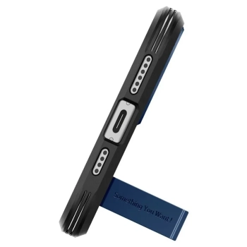 Spigen Tough Armor Mag MagSafe - Etui do iPhone 15 (Navy Blue)
