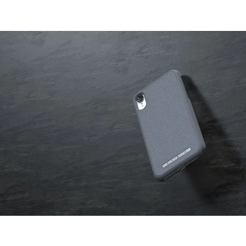 Nordic Elements Original Idun - Materiałowe etui iPhone XR (Mid Grey)