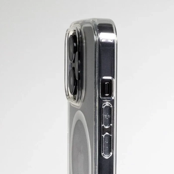 Crong Clear MAG Cover - Etui iPhone 13 mini MagSafe (przezroczysty)