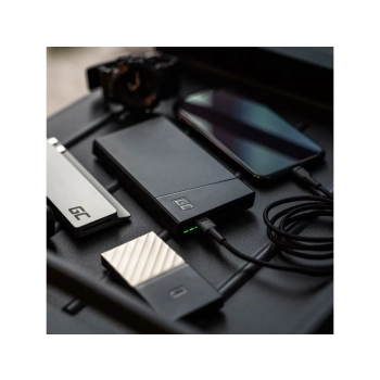 Green Cell PowerPlay10S - Power bank 10000 mAh z szybkim ładowaniem 2x USB Ultra Charge oraz 2x USB-C PD 18W