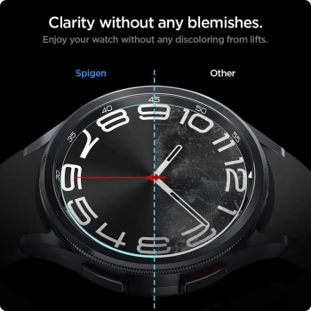 Spigen GLAS.TR EZ FIT 2-Pack - Szkło hartowane do Samsung Galaxy Watch 6 Classic 43 mm (2 szt)