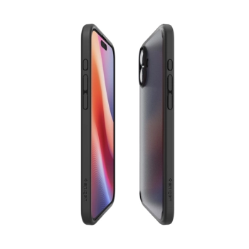 Spigen Ultra Hybrid - Etui do iPhone 16 (Frost Black)