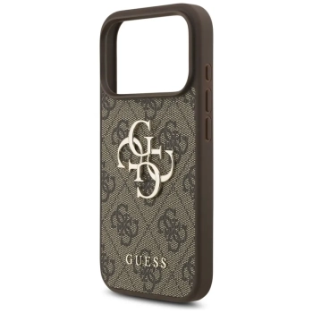 Guess 4G Strap 4G Classic Logo - Etui iPhone 17 Pro (brązowy)