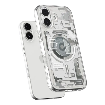 Spigen Ultra Hybrid Mag MagSafe - Etui do iPhone 17 (Zero One Natural Titanium)