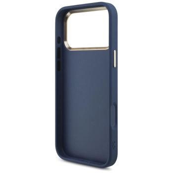 Guess 4G Big 4G Classic Logo - Etui iPhone 17 Pro Max (niebieski / złoty)