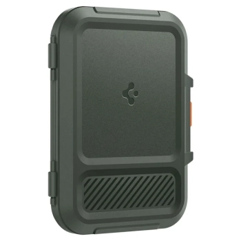 Spigen Lock Fit MagSafe - Portfel magnetyczny (Military Green)