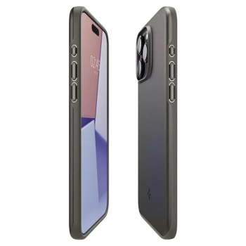 Spigen Thin Fit - Etui do iPhone 15 Pro Max (Gunmetal)