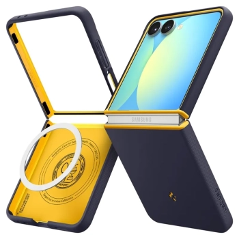Spigen Nano Pop Mag MagSafe - Etui do Samsung Galaxy Z Flip 7 (Blueberry Navy)