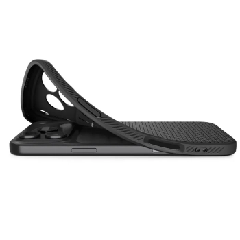 Spigen Liquid Air - Etui do iPhone 17 Pro (Matte Black)