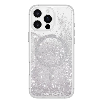 Case-Mate Waterfall MagSafe - Etui iPhone 16 Pro Max (Silver)