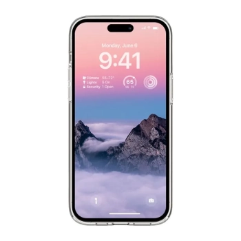 Crong Clear MAG Cover - Etui iPhone 14 Pro Max MagSafe (przezroczysty)