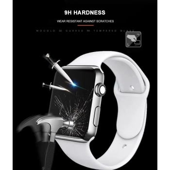 Mocolo 3D Glass Full Glue - Szkło ochronne na ekran Apple Watch 7/8 41 mm