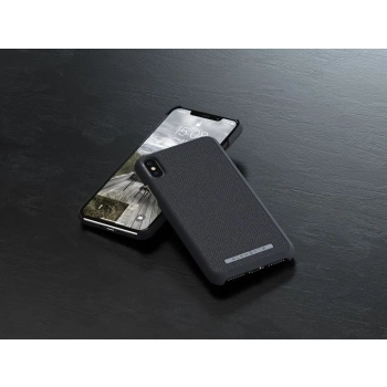 Nordic Elements Original Idun - Materiałowe etui iPhone Xs Max (Dark Grey)