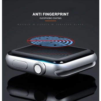 Mocolo 3D Glass Full Glue - Szkło ochronne na ekran Apple Watch 7/8 41 mm