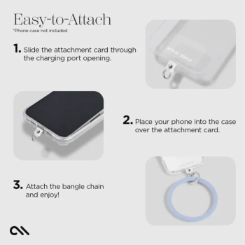 Case-Mate Phone Bangle - Bransoletka na nadgarstek do smartfona (Pale Blue)
