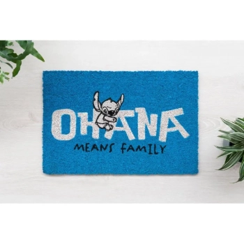 Disney Stitch - Wycieraczka (40 x 60 cm) (niebieski)