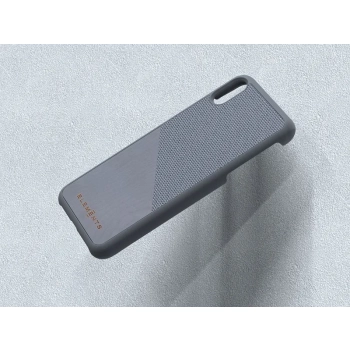 Nordic Elements Original Hel - Drewniane etui iPhone Xs Max (Mid Grey)