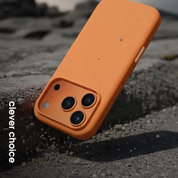 Crong Color Cover Magnetic - Etui MagSafe iPhone 17 Pro (czarny)