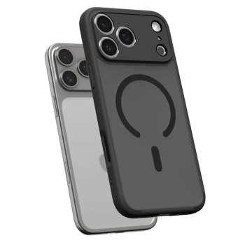 Spigen Ultra Hybrid Mag MagSafe - Etui do iPhone 17 Pro (Frost Black)