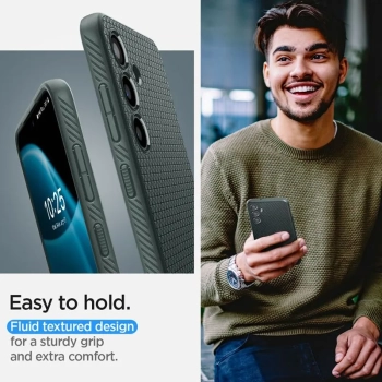 Spigen Liquid Air - Etui do Samsung Galaxy S24+ (Abyss Green)