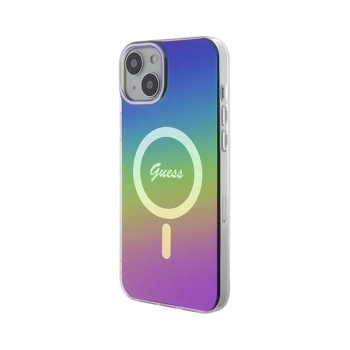 Guess IML Iridescent MagSafe - Etui iPhone 15 (kolorowy)