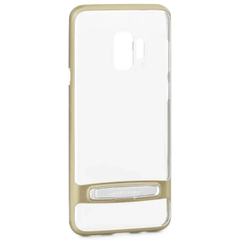 Mercury Dream Bumper - Etui Samsung Galaxy S9 z metalową podstawką (złoty)