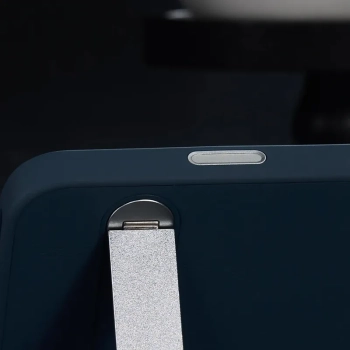 Moshi Kameleon MagSafe - Etui iPhone 17 Pro z funkcją podstawki (Dusk Blue)