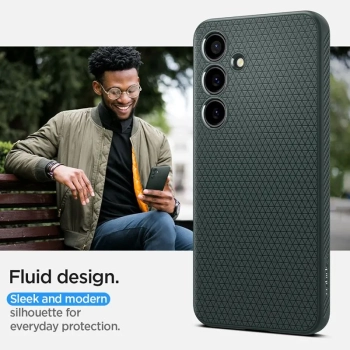 Spigen Liquid Air - Etui do Samsung Galaxy S24+ (Abyss Green)