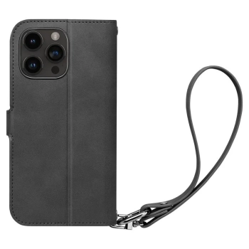 Spigen Wallet S Pro - Etui do iPhone 15 Pro Max (Czarny)