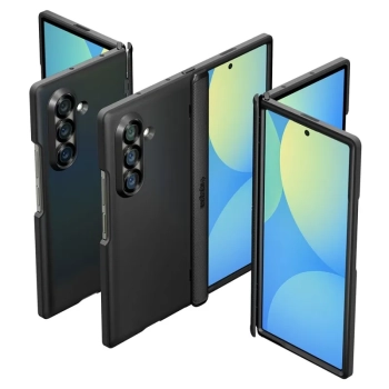 Spigen Slim Armor Pro Mag MagSafe - Etui do Samsung Galaxy Z Fold 7 (Black)