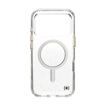 Speck Presidio Lux MagSafe - Etui iPhone 17 Pro (Glitter / Gold Metallic)