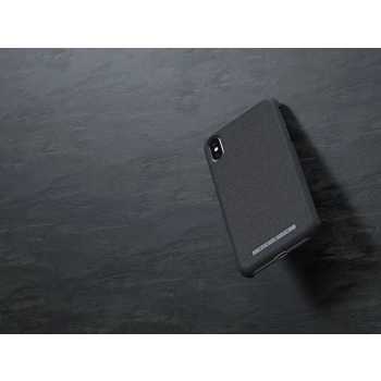 Nordic Elements Original Idun - Materiałowe etui iPhone Xs Max (Dark Grey)