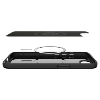 Spigen Thin Fit Mag MagSafe - Etui do iPhone 16e (Czarny)