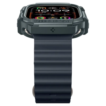 Spigen Rugged Armor - Obudowa do Apple Watch Ultra 1/2 49 mm (Abyss Green)
