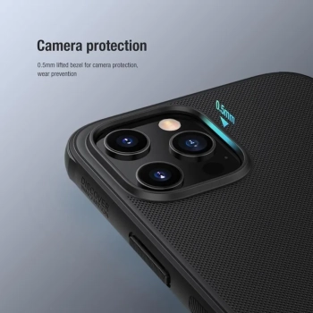 Nillkin Super Frosted Shield Magnetic - Etui Apple iPhone 12 Pro Max (Black)