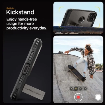 Spigen Tough Armor Mag MagSafe - Etui do iPhone 15 Pro (Gunmetal)