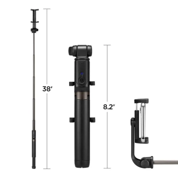 Spigen S540W - Statyw na smartfon / uchwyt selfie stick (Czarny)