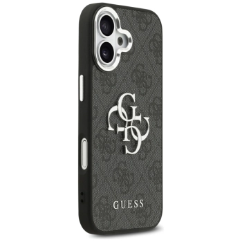 Guess 4G Big 4G Classic Logo - Etui iPhone 17 (czarny / srebrny)