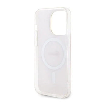 Guess 4G MagSafe - Etui iPhone 14 Pro (Różowy)