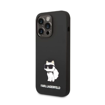 Karl Lagerfeld Silicone NFT Choupette - Etui iPhone 14 Pro Max (czarny)